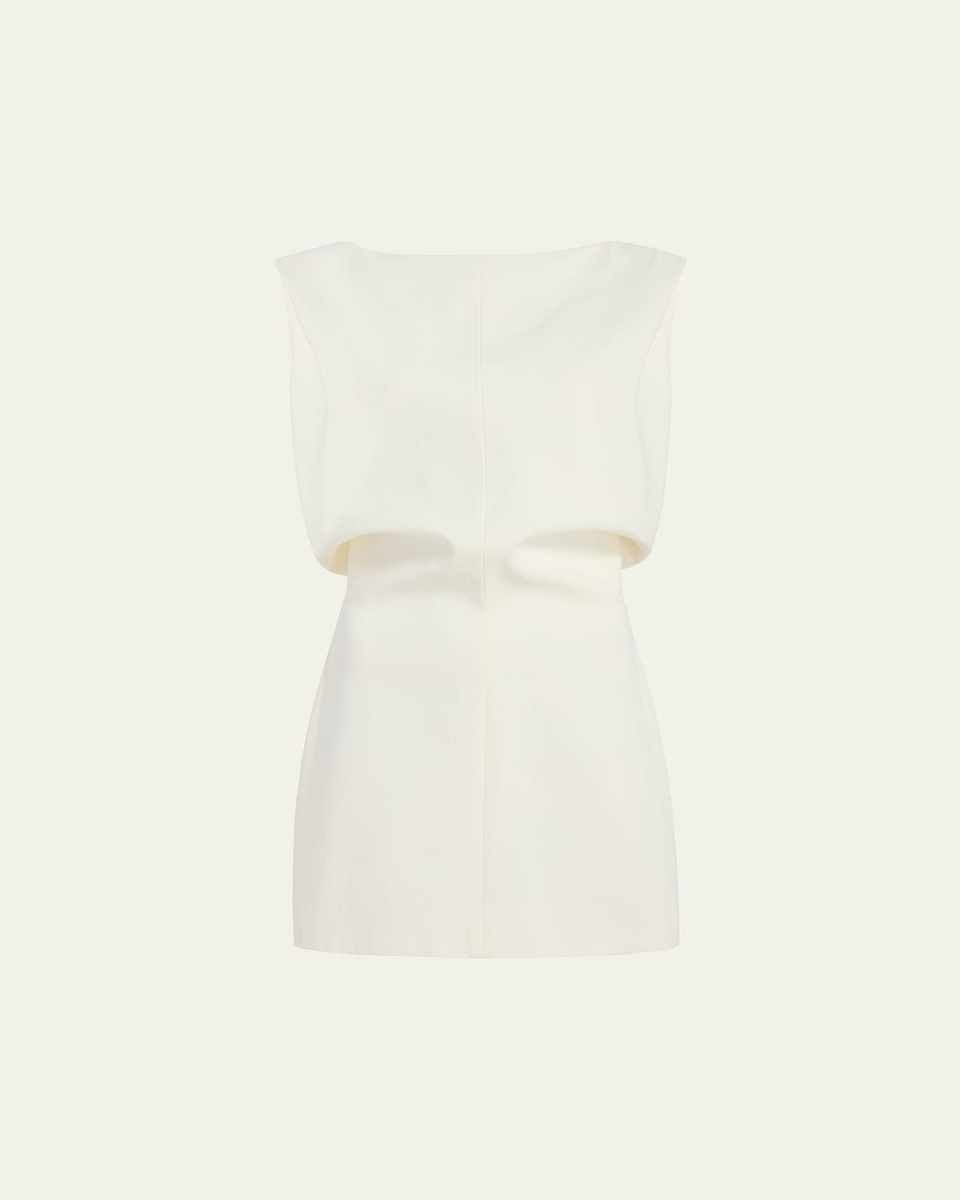 Toma Sleeveless Silk Mini Dress